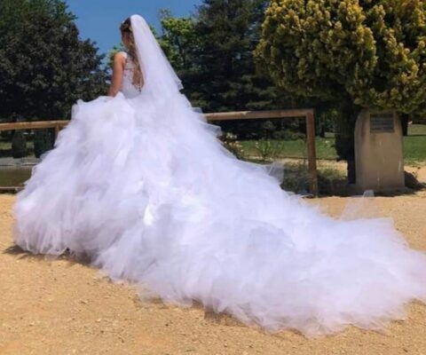 Robe de princesse deux en un